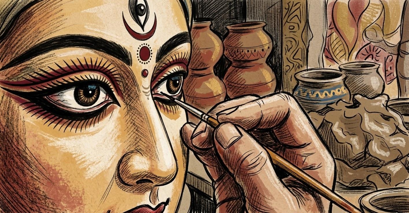 শুভ মহালয়া আজ, শুরু হলো দেবীপক্ষ